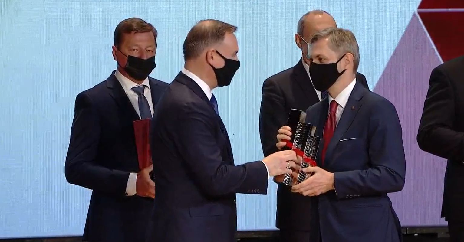 Nagroda Gospodarcza Prezydenta RP dla Instytutu Biocybernetyki i Inżynierii Biomedycznej im....