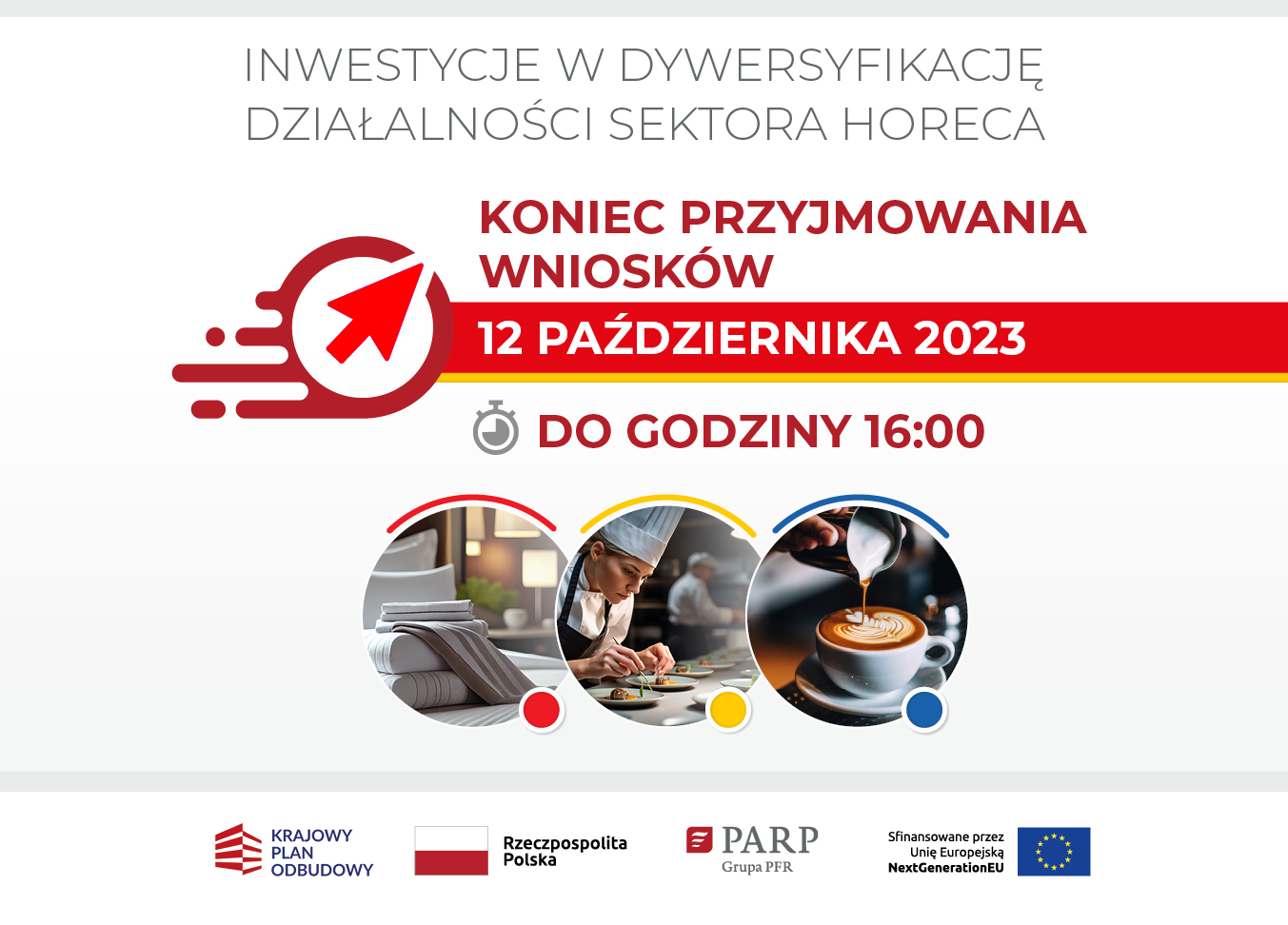 Inwestycje w dywersyfikację działalności sektora HoReCa - ostatni dzień naboru