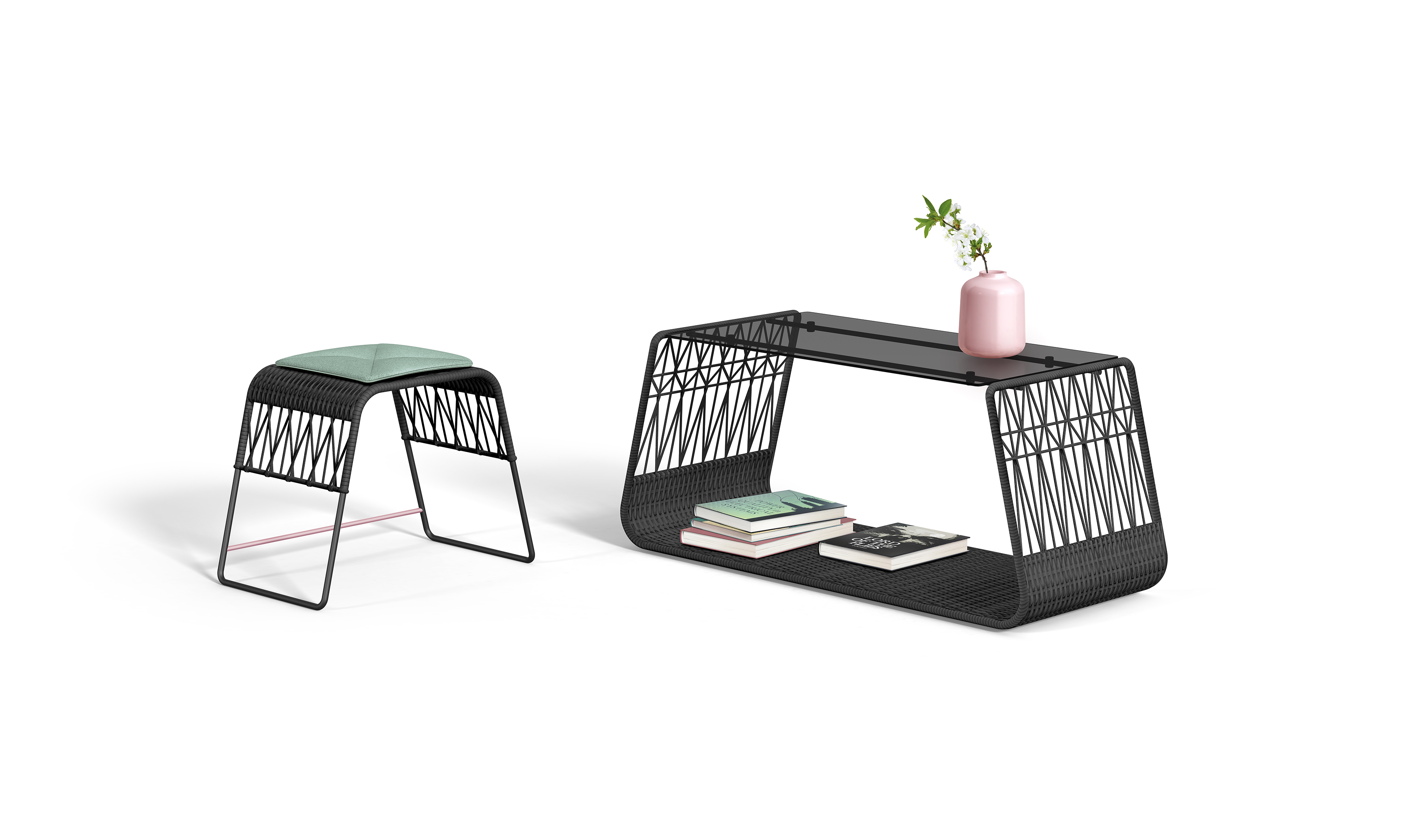 Fot.: Code Design Sp. z o.o., kolekcja mebli od WickerPL, projektant: Aga Przypiórzyńska, design manager: Magdalena Lubińska