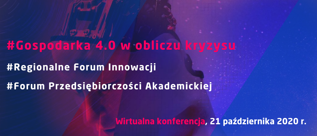 Grafika informacyjna z tematem konferencji oraz datą.