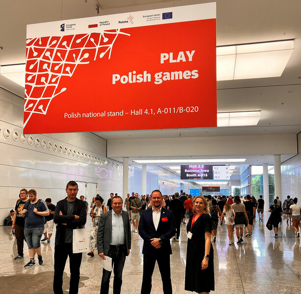 Polskie firmy z branży gamedev promowały się na targach GAMESCOM 2022