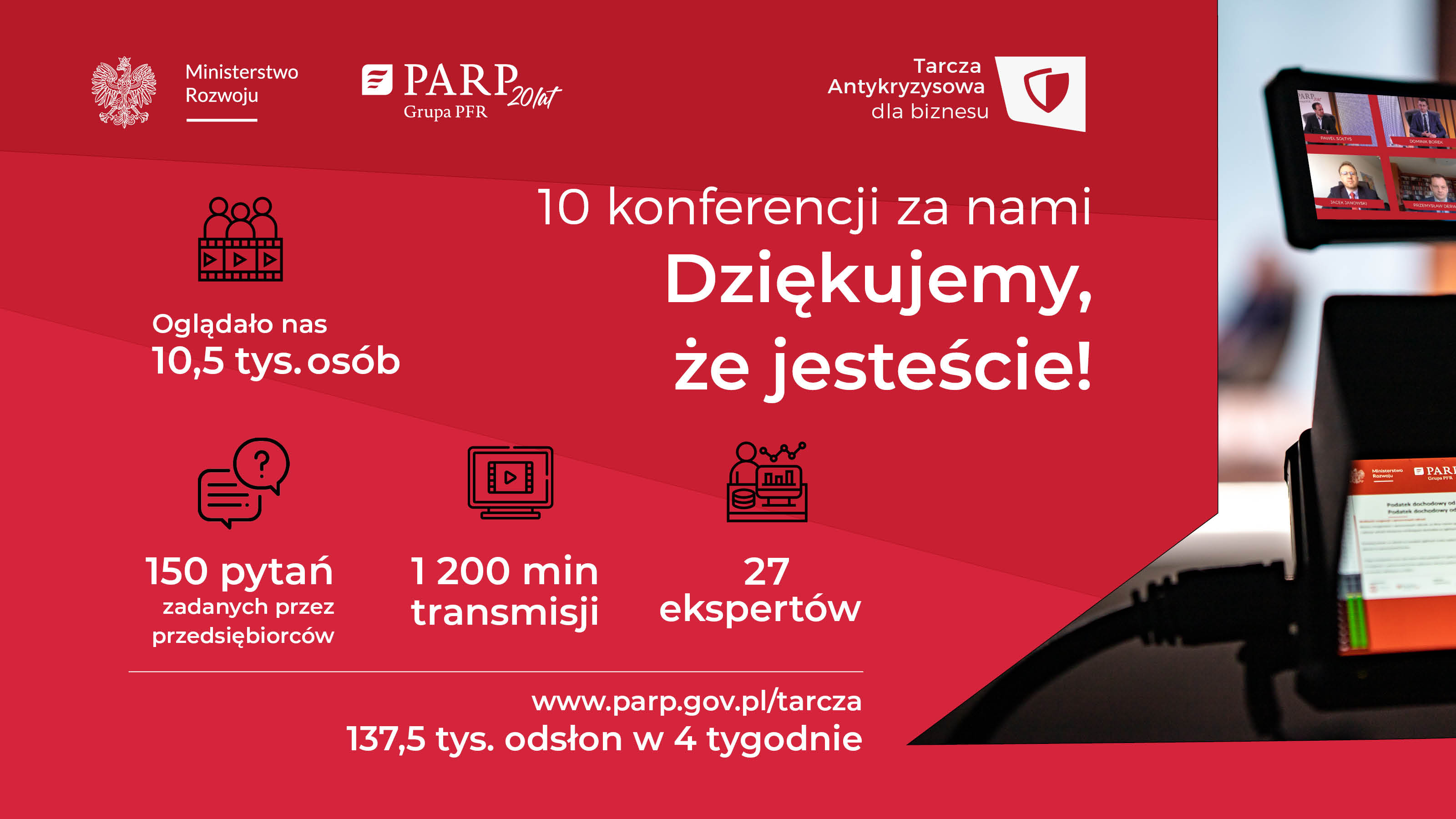 10 konferencji za nami. Dziękujemy, że jesteście