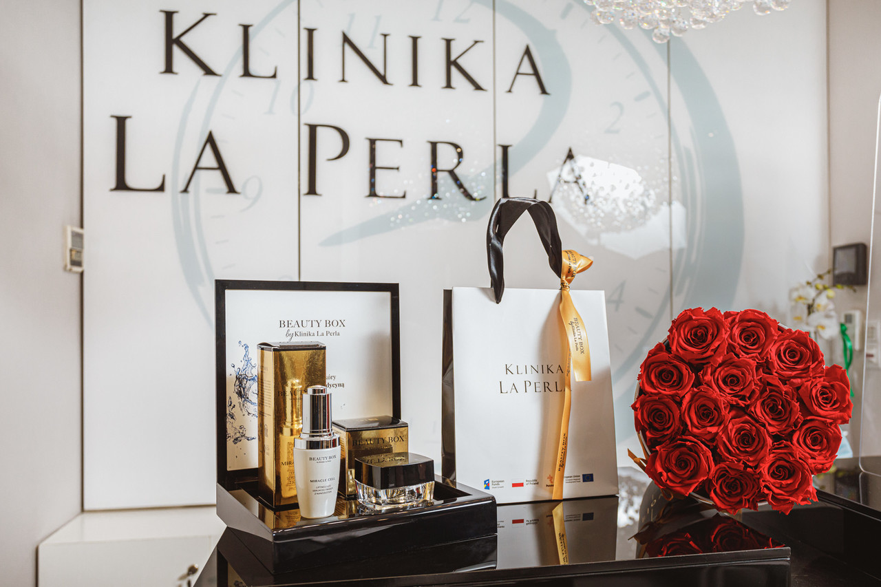 Zdjęcie kosmetyków La Perla