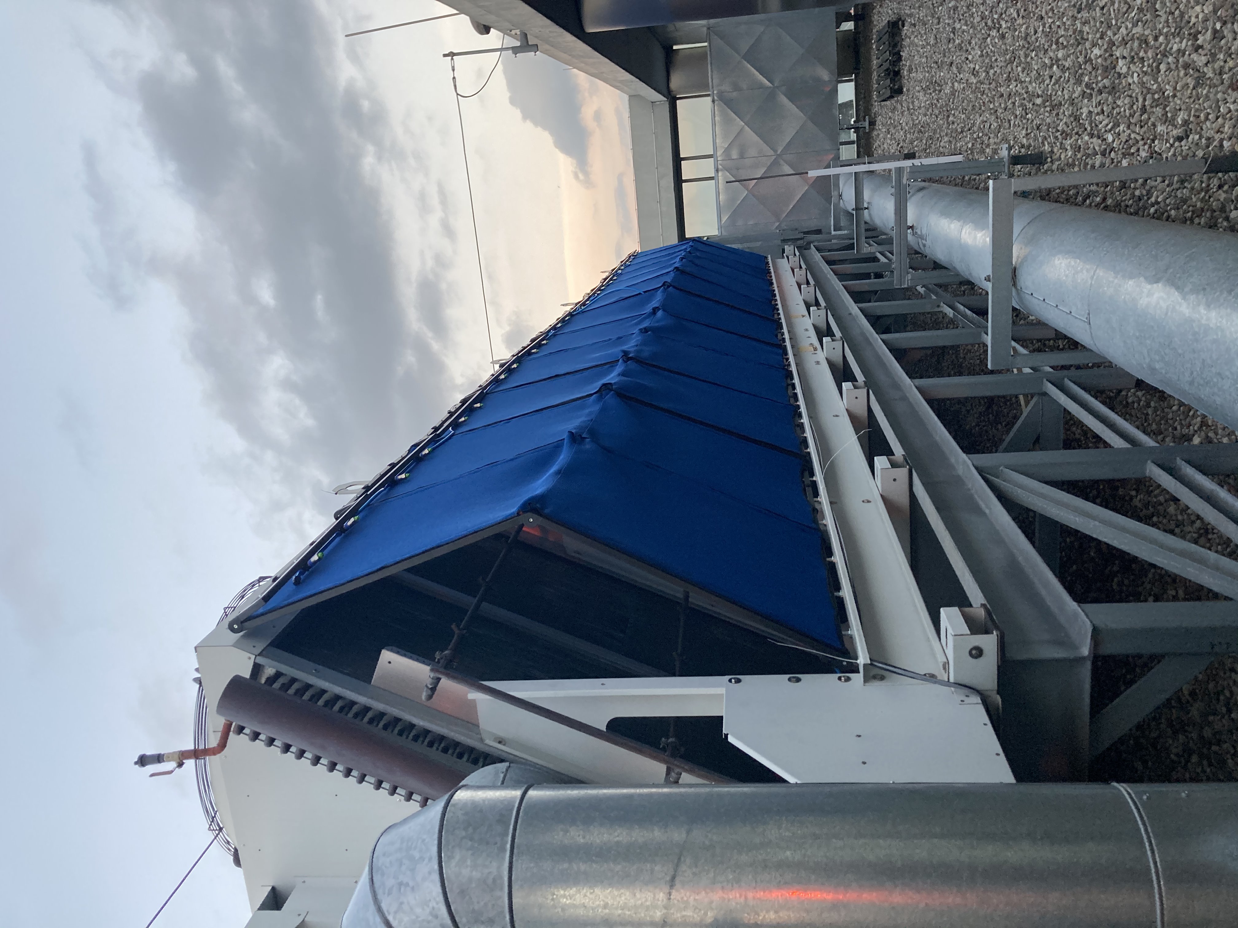 system chłodzenia  przedstawiony za pomocą urządzeń 