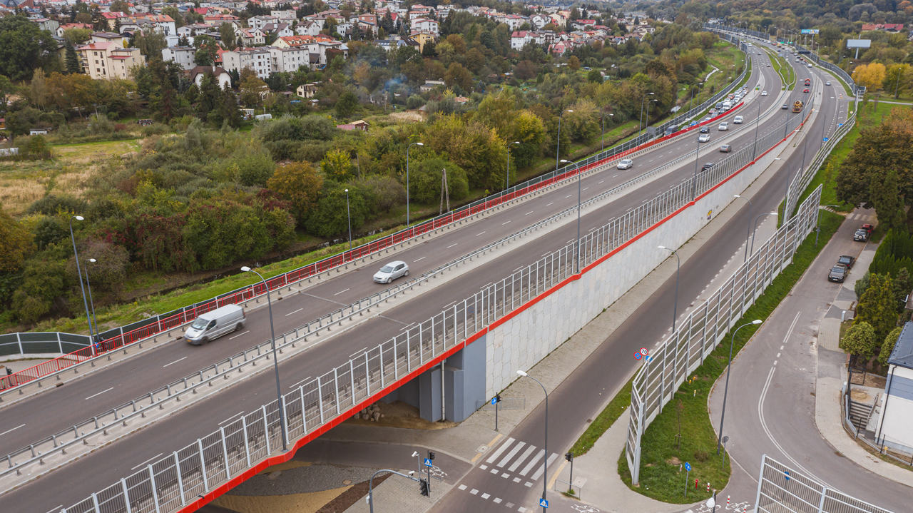 Wiadukt z lotu ptaka