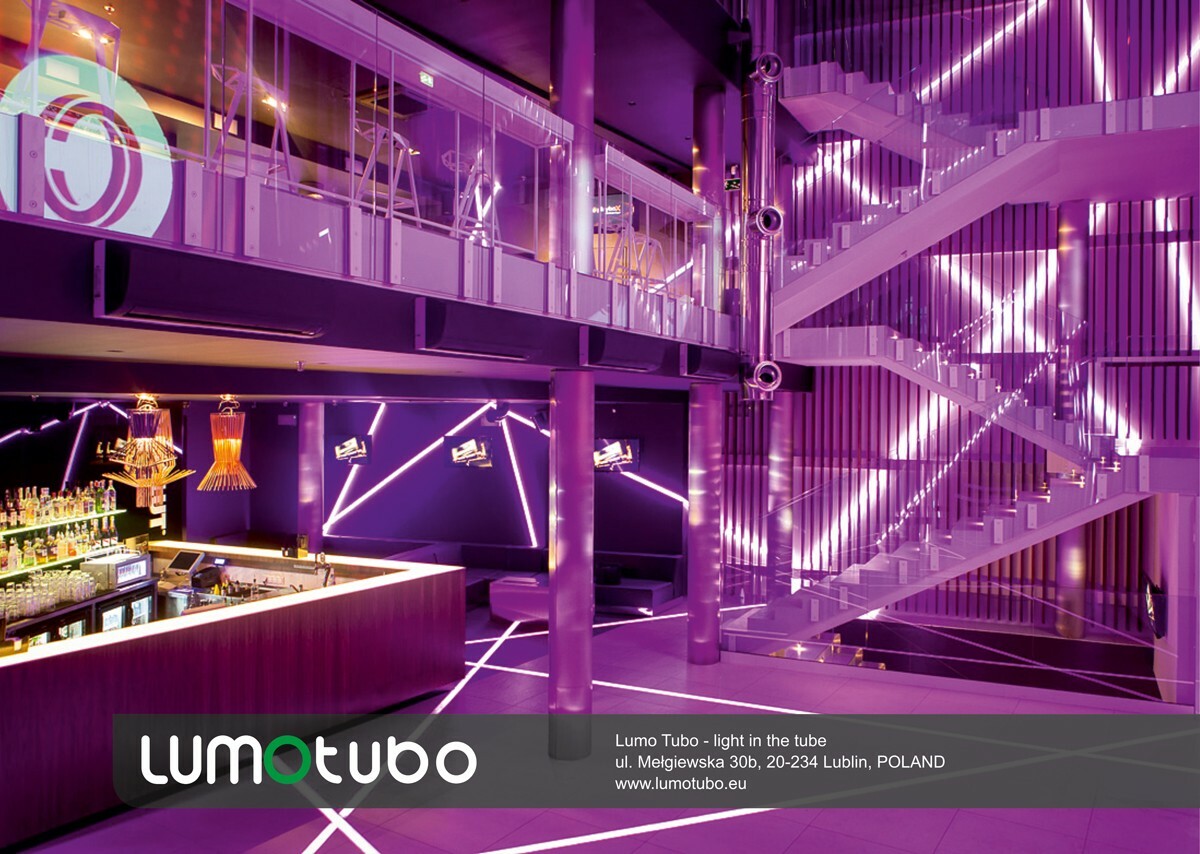 show room  oświetlenie firmy 